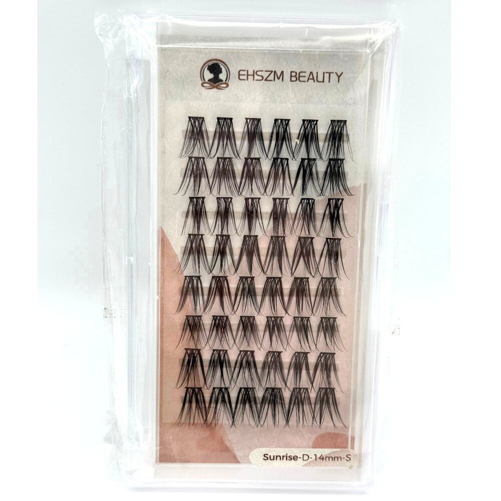 Ehszm Beauty Black Lash Clusters Sunrise-D-14MM-S